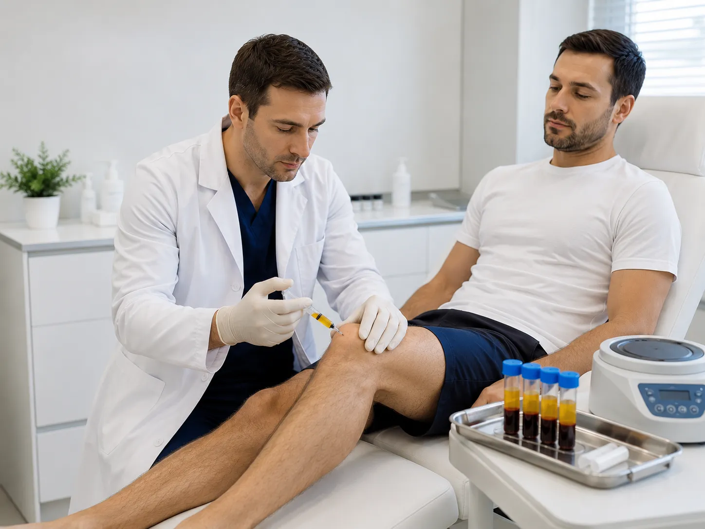 комплексное лечение суставов плазмой крови